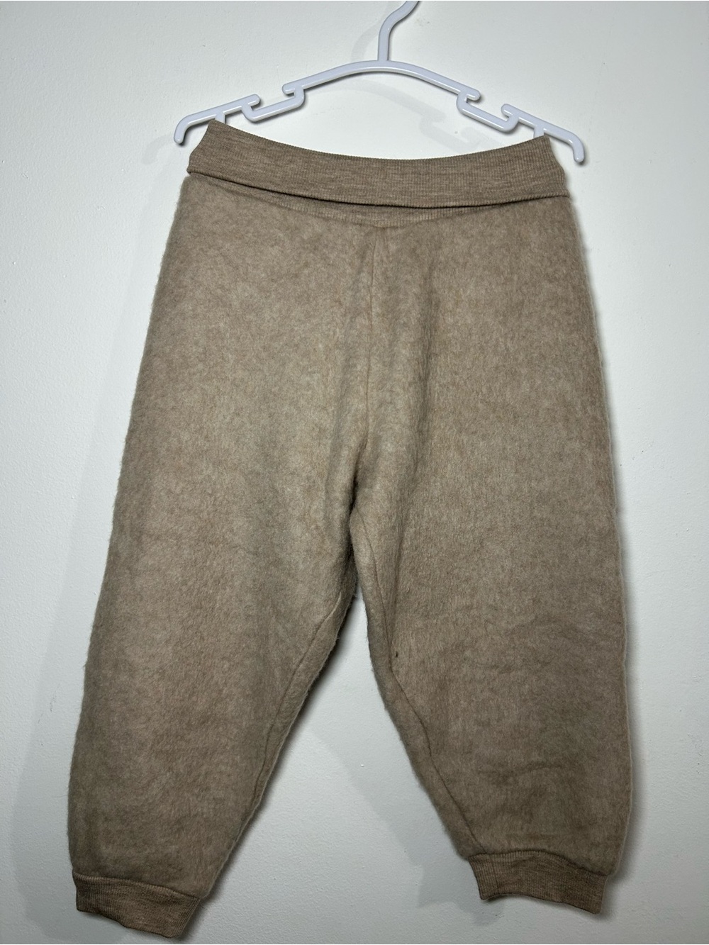 Wheat Wool Fleece Tan Trousers Toddler - Picture 4 of 6